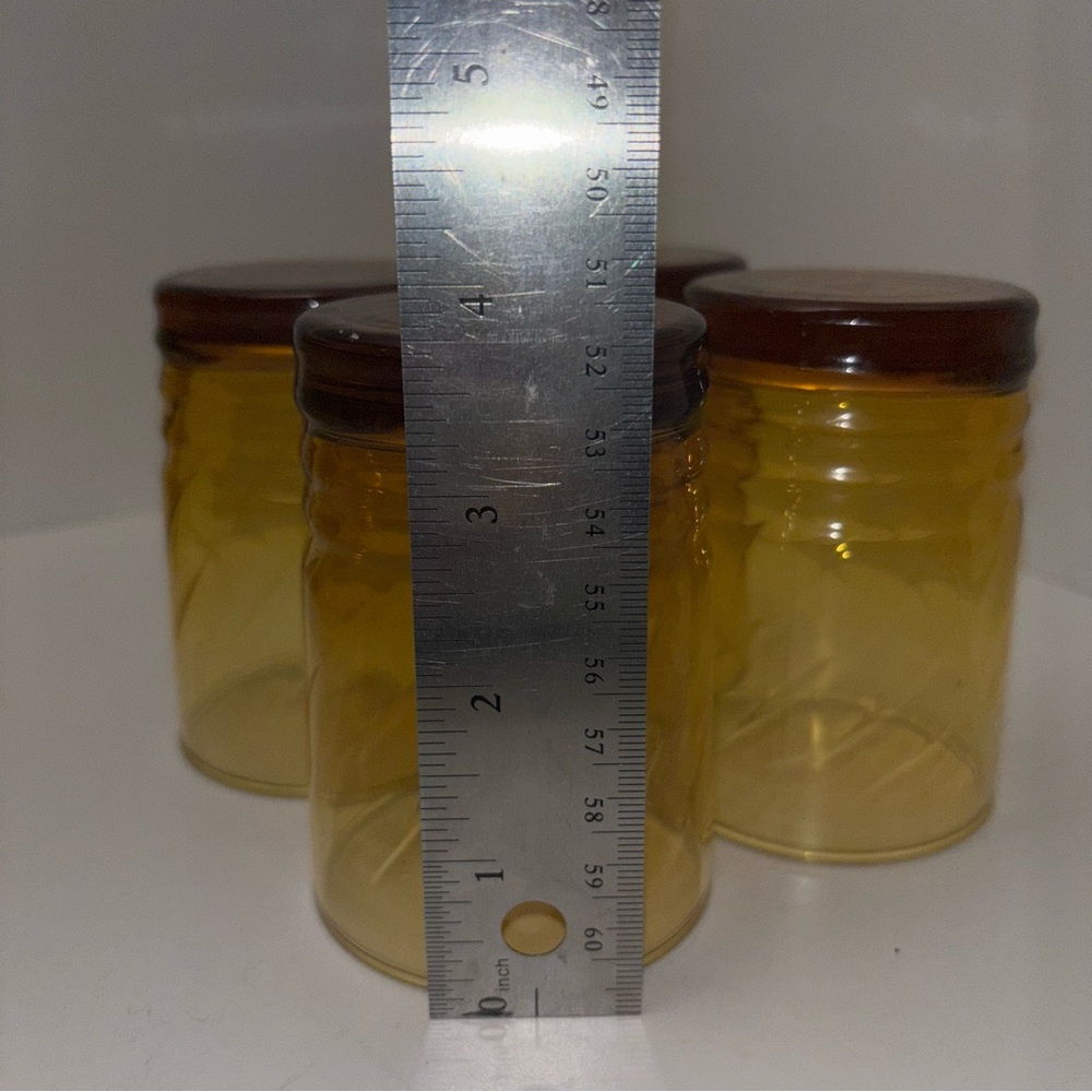 Libbey set of 8 vintage Malibu Gold drinking glasses: 4 tall, 4 short - Picture 10 of 12